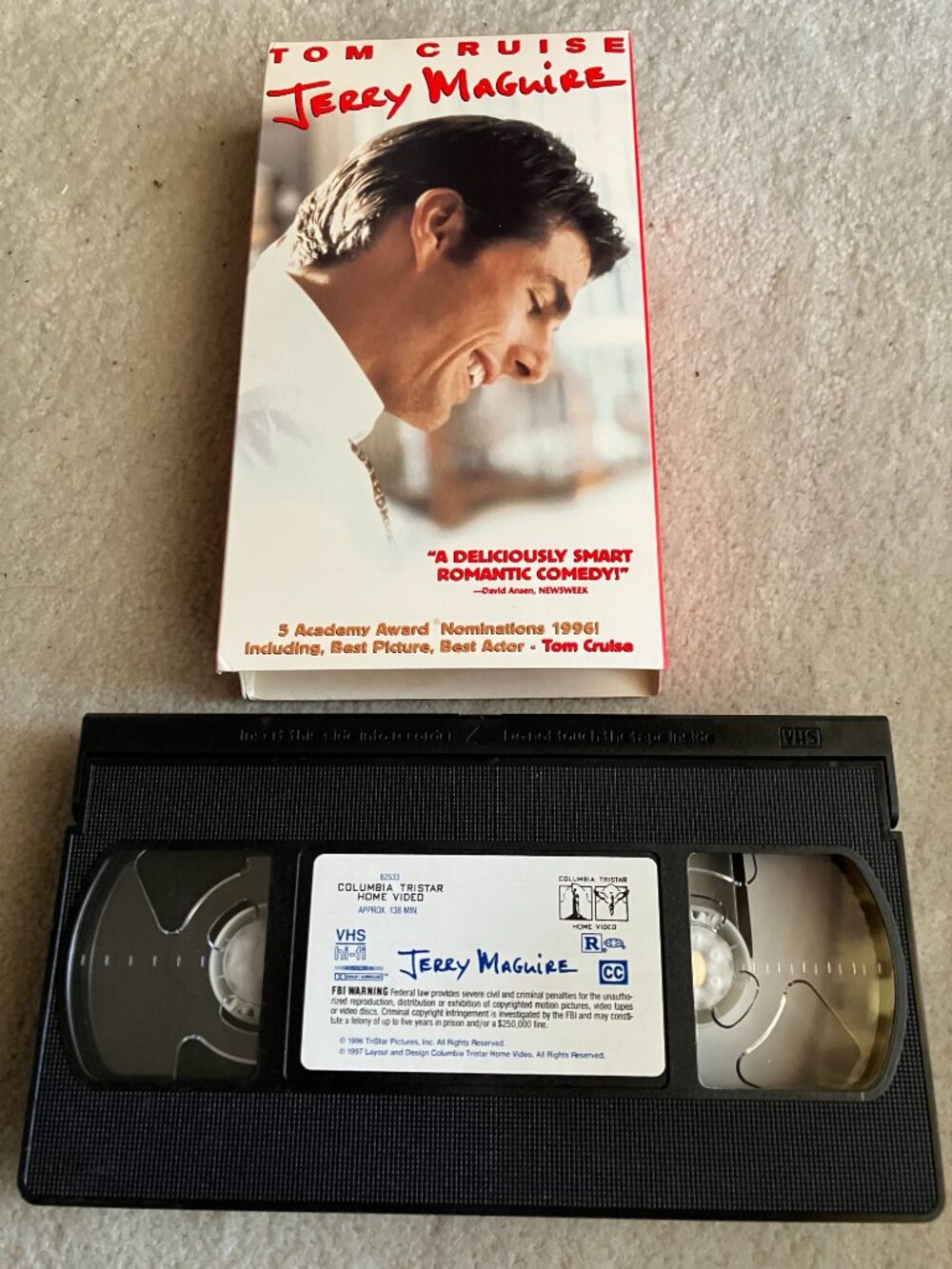 10/$20: Jerry Maguire VHS